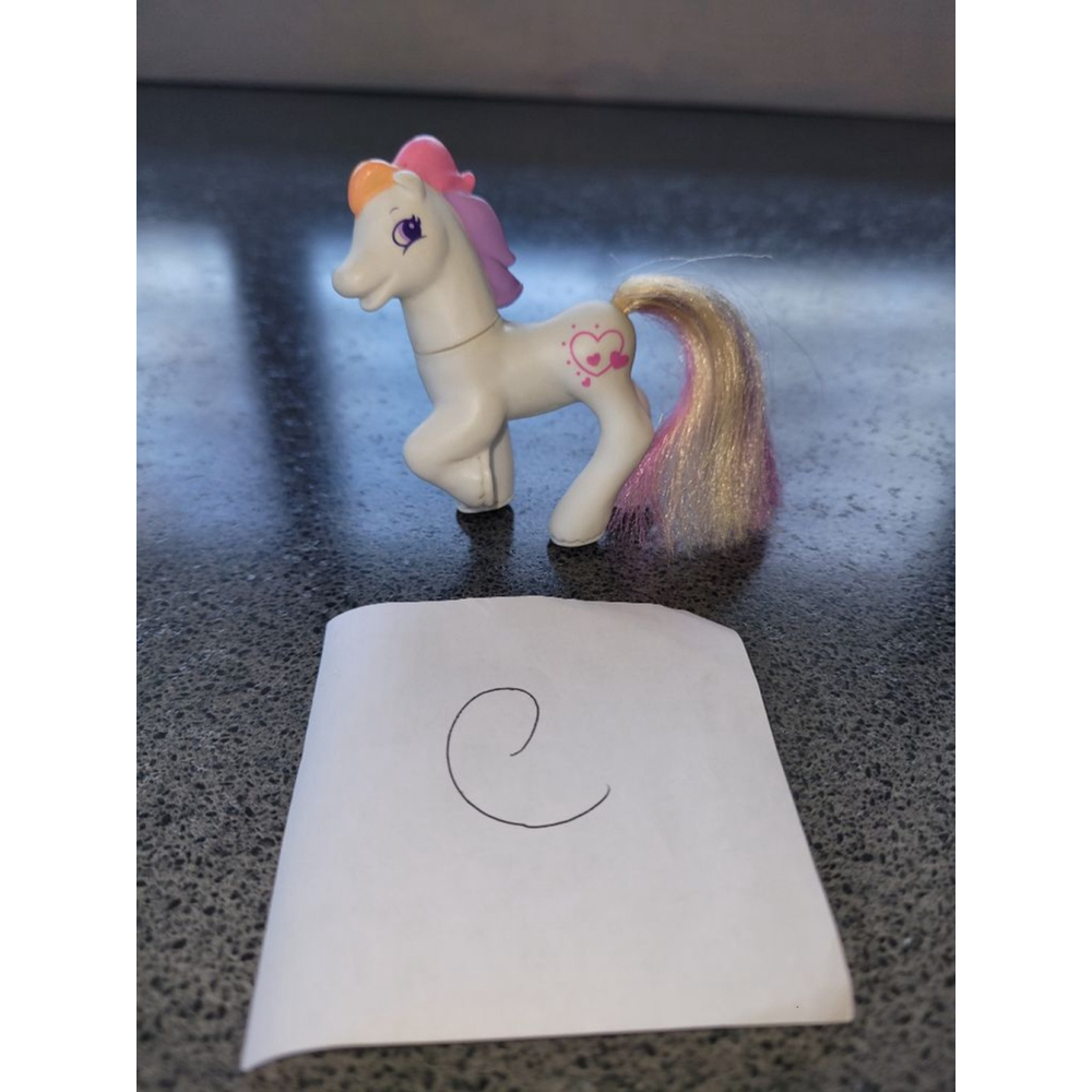 My Little Pony G2 Light Heart 1998 McDonalds Happy Meal Toy Vintage C